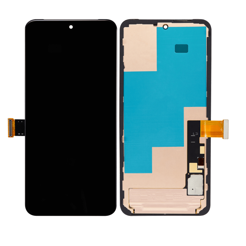 OLCD Display Touch Screen Digitizer Replacement (With Frame) (W/Out Finger Print Sensor) for Google Pixel 8 (Service Pack)