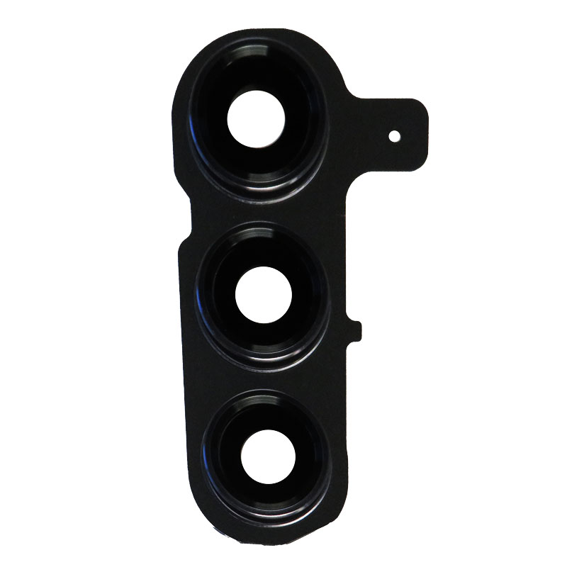 Back Camera Lens with Cover Bezel Ring (Black) for Samsung Galaxy S24 Plus 5G