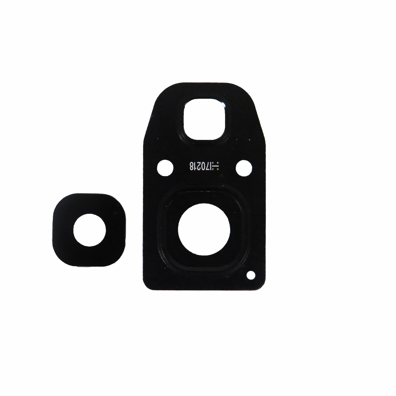 Back Camera Lens with Cover Bezel Ring (black) for Galaxy A3 (A320 2017)