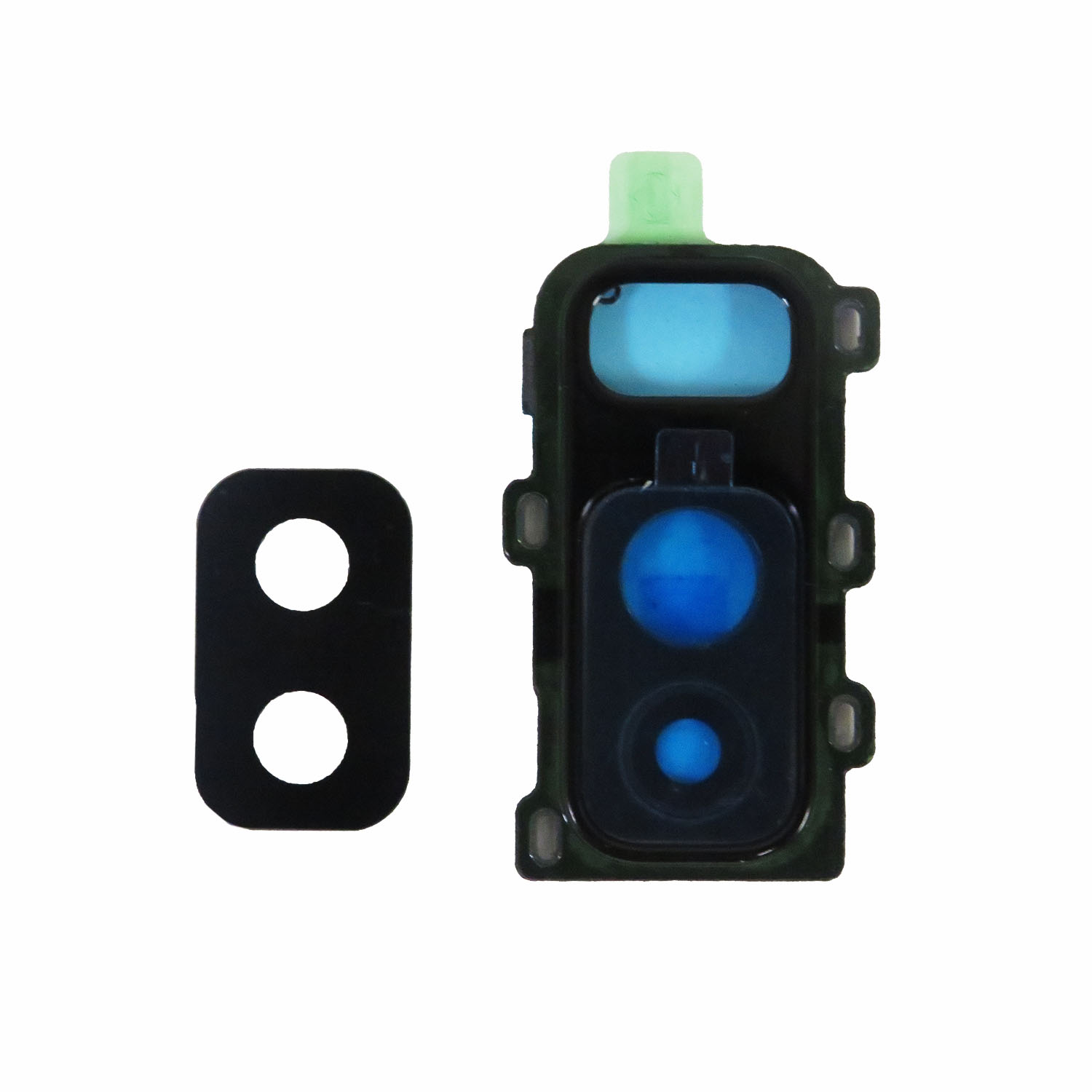 Back Camera Lens With Cover Bezel Ring (black) for Galaxy A6 plus (A605 2018)