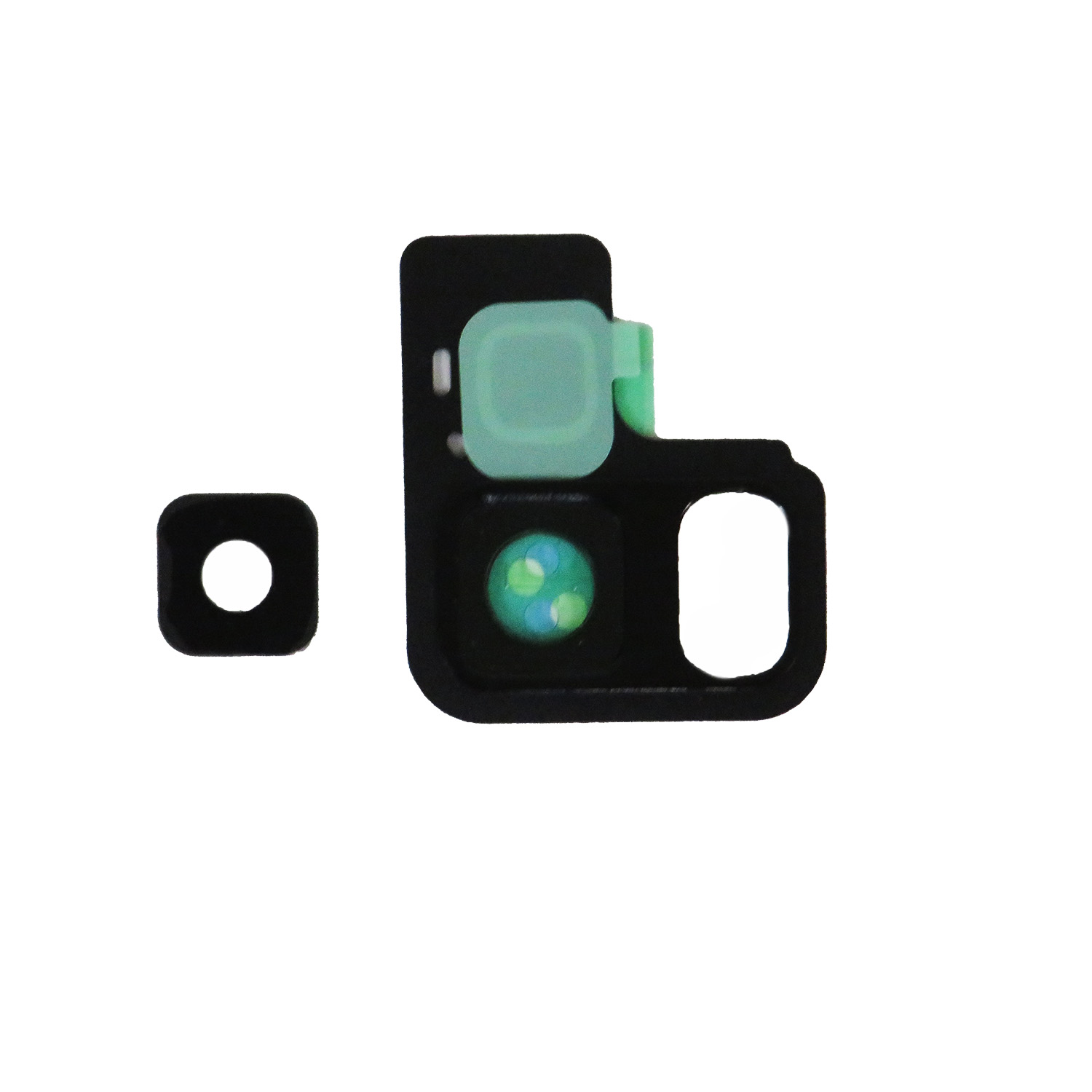 Back Camera Lens With Cover Bezel Ring (black) for Galaxy A8 plus (A730 2018)