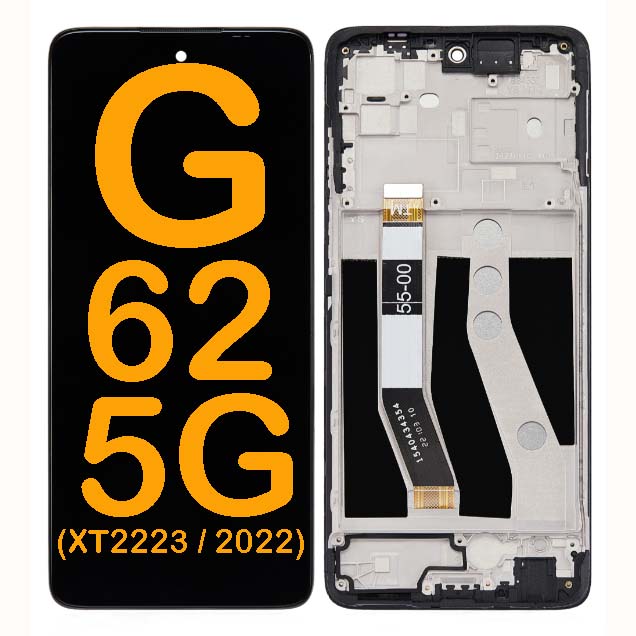 LCD Display Touch Screen Digitizer Replacement for Motorola G62 5G (XT2223 / 2022)