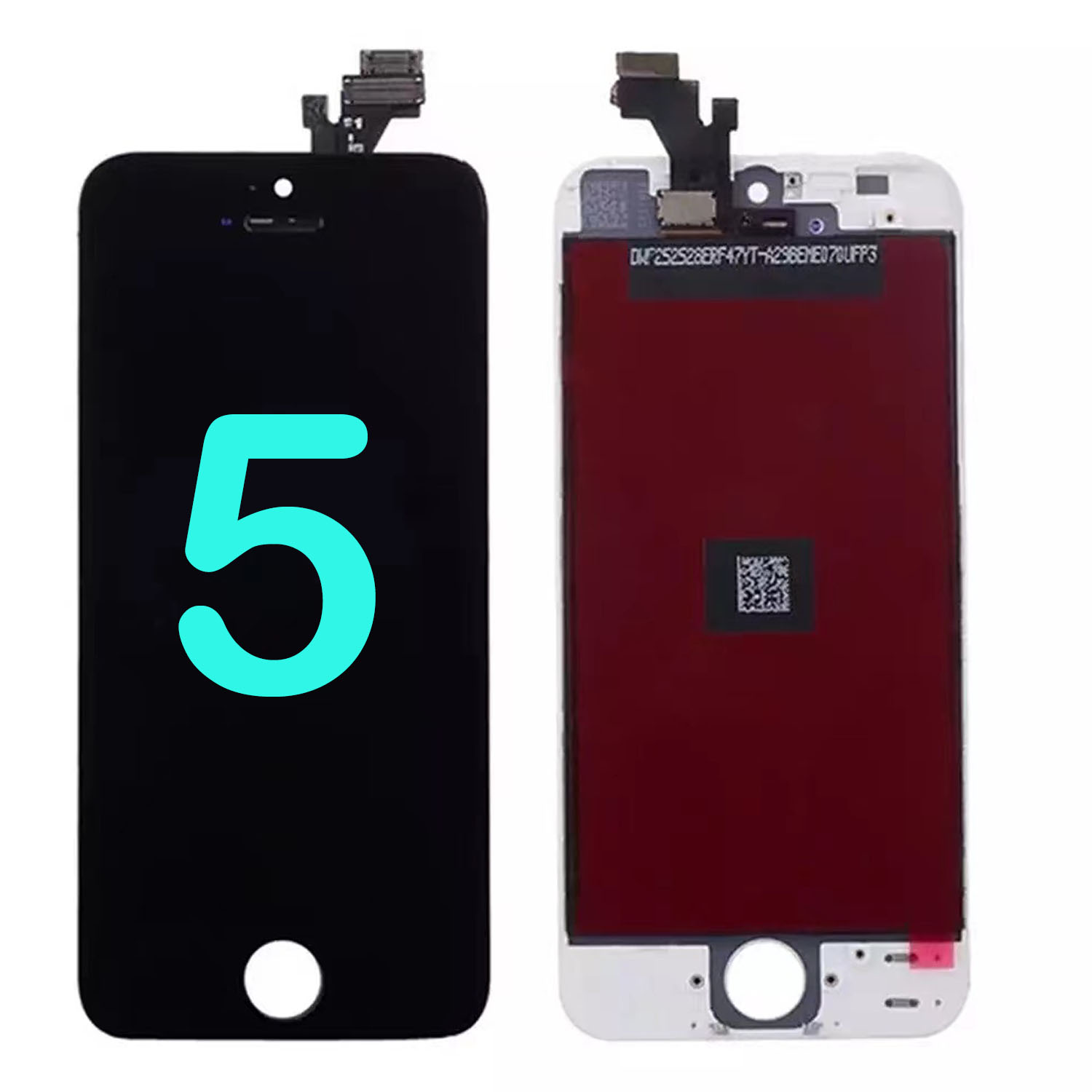 LCD Assembly Compatible For iPhone 5G (Extremely Quality AM)-White