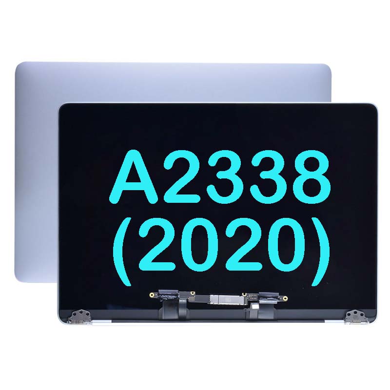 Complete LCD Screen Digitizer Assembly for MacBook Pro 13" (A2338 2020) (M1) ( Aftermarket Plus) - Silver