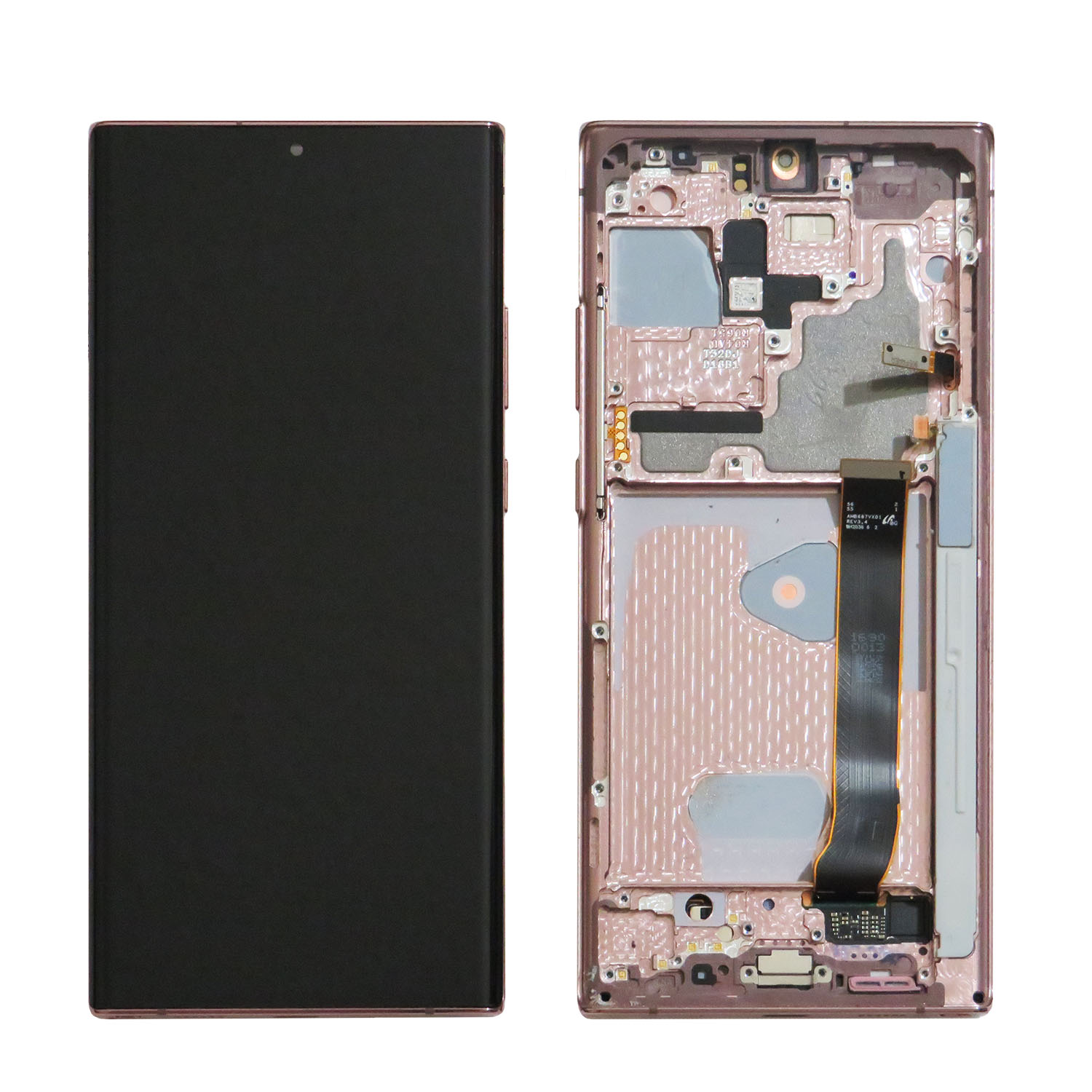 OLED Screen Digitizer Assembly with Frame for Samsung Galaxy Note 20 Ultra 5G N986 (Grade A)-Mystic Bronze