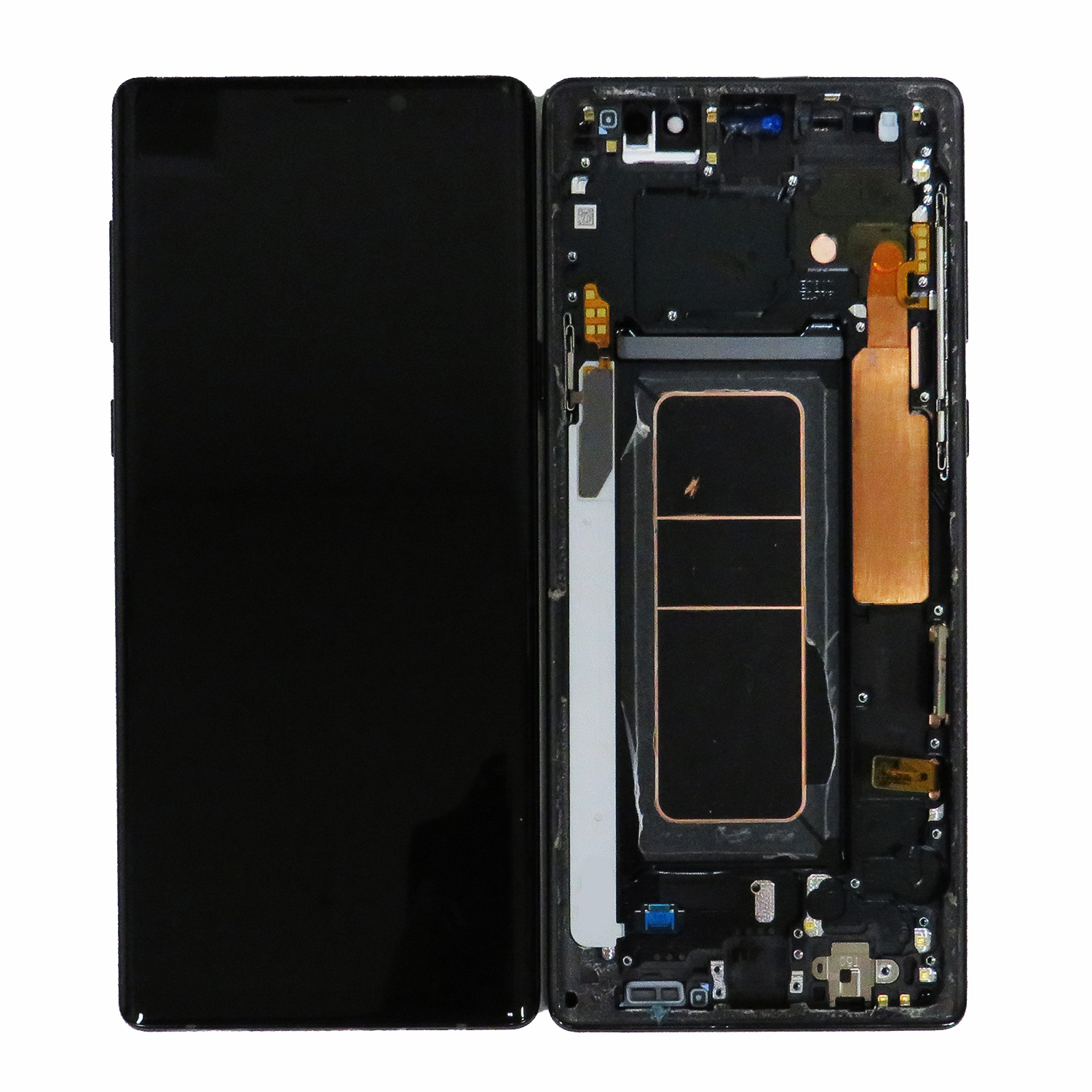 OLED Screen Digitizer Assembly with Frame for Samsung Galaxy Note 9 N960 (Refurbished)-Midnight Black