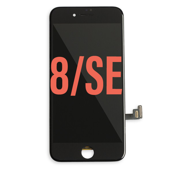 LCD Assembly For iPhone 8/ SE (2020)/ SE (2022) (Refurbished) - Black