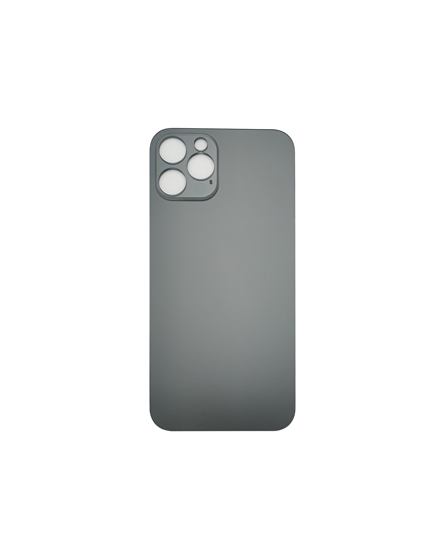 Back Glass For iPhone 12 Pro (Large Camera Hole) - Graphite