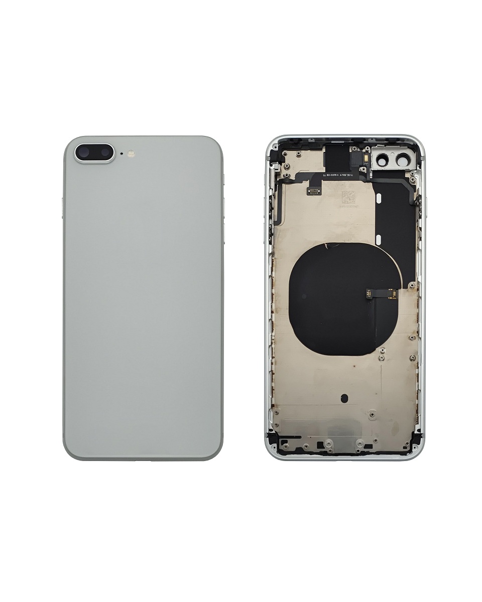 Back Housing W/ Small Parts Pre-Installed For iPhone 8 Plus-Silver