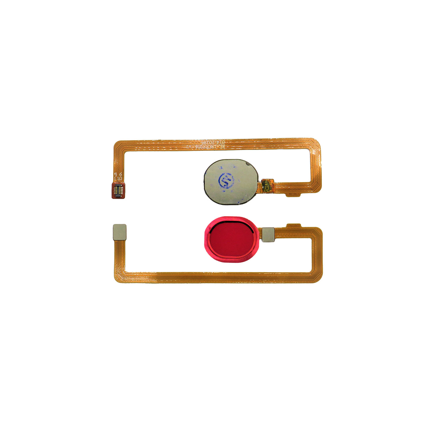 Fingerprint Reader With Flex Cable Red for Galaxy A10S (A107 2019)