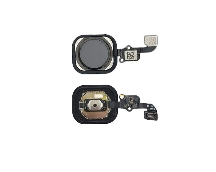 Home Button With Flex for iPhone 6, iPhone 6 Plus- Black 