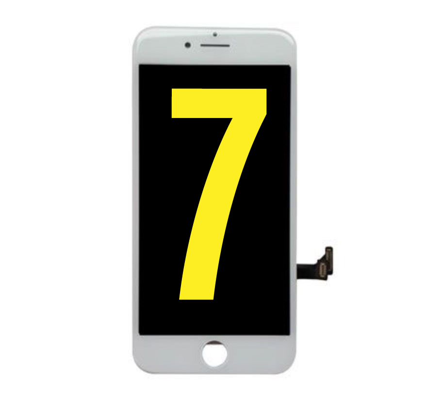 LCD Assembly For iPhone 7 (Extremely Quality AM)-White