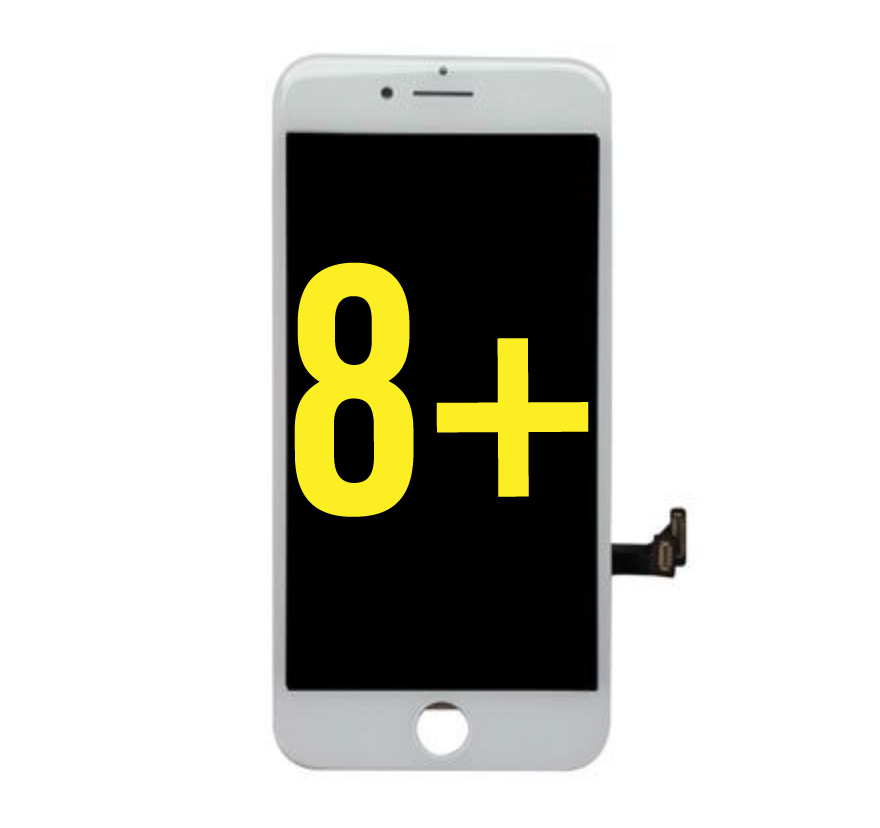 LCD Assembly Compatible For iPhone 8 Plus (Extremely Quality AM)-White