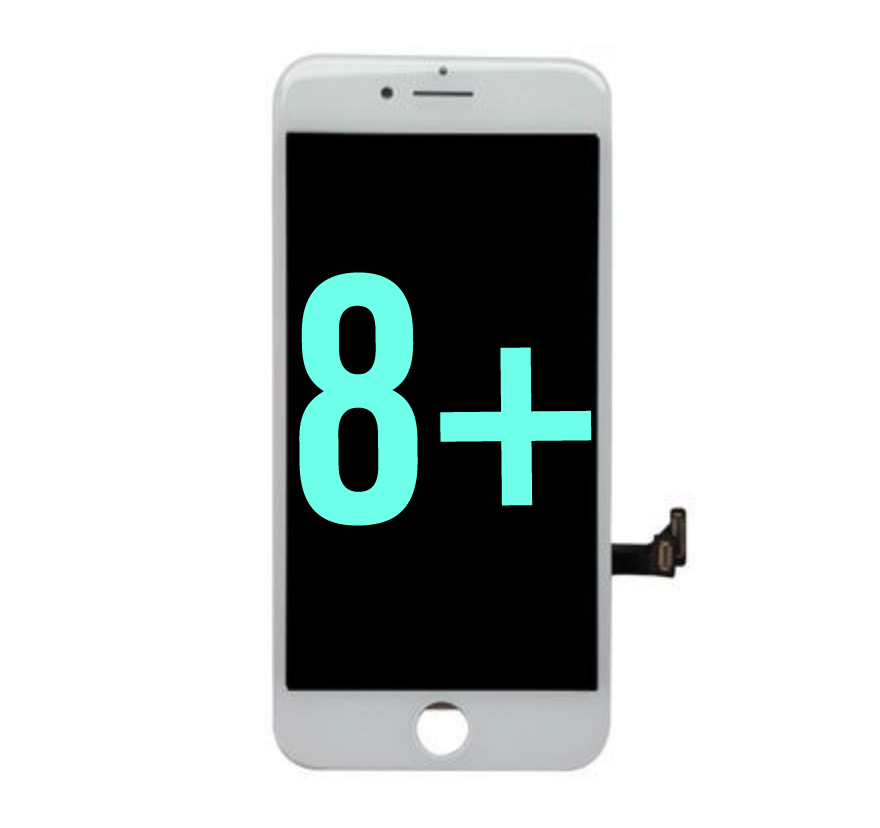 LCD Assembly Compatible For iPhone 8 Plus (Aftermarket Plus)-White