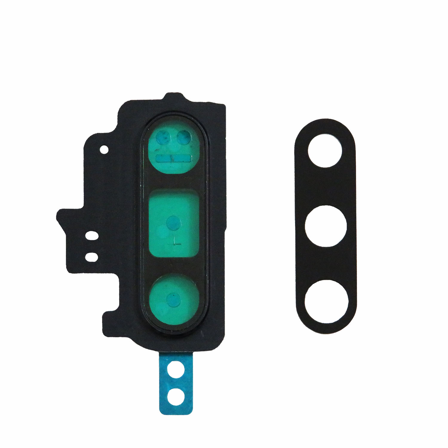 Back Camera Lens with Cover Bezel Ring (Black) for Samsung Galaxy Note 10