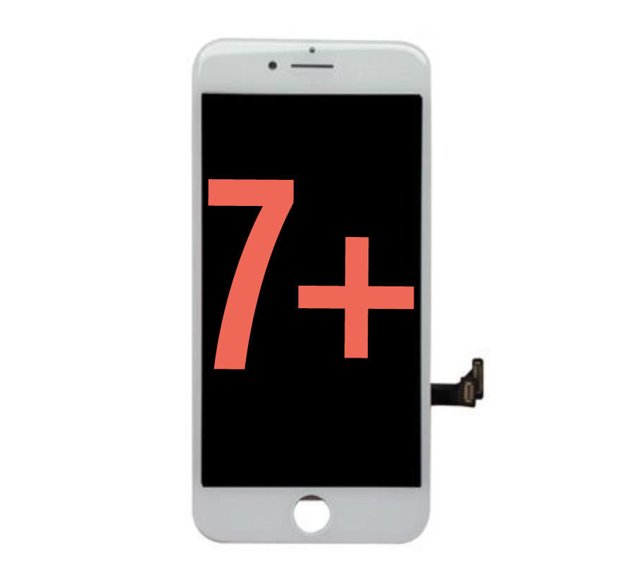 LCD Assembly Compatible For iPhone 7 Plus (Refurbished)-White