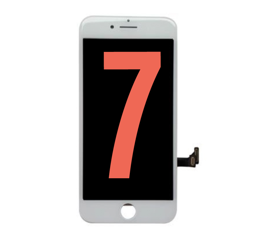 LCD Assembly For iPhone 7 (Refurbished)-White