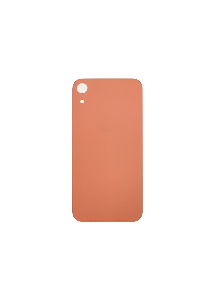 Back Glass For iPhone XR (Large Camera Hole) - Coral