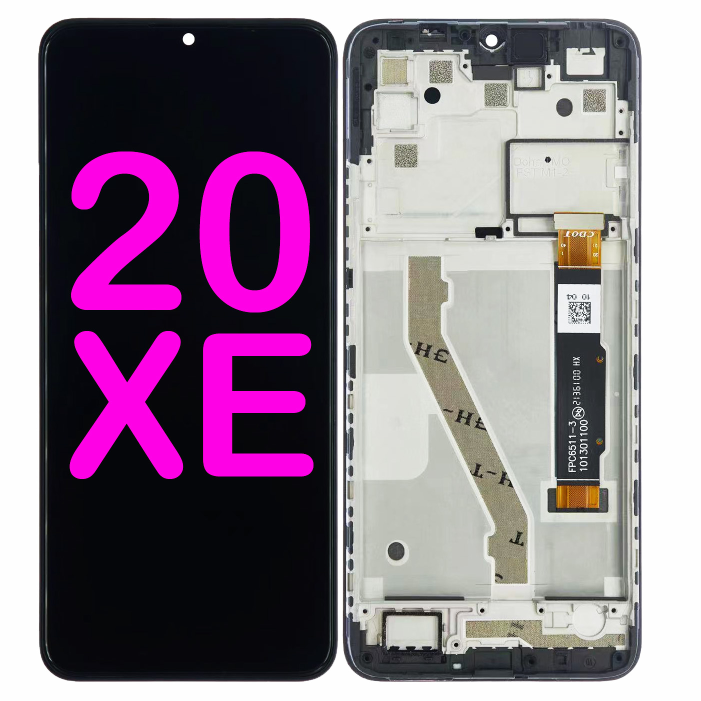 LCD Display Touch Screen Digitizer Replacement Oem Refurbished for TCL 20 XE