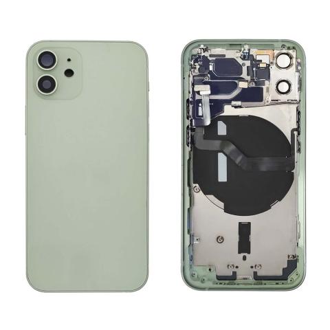 Back Housing W/ Small Parts Pre-Installed For iPhone 12 Mini - Green