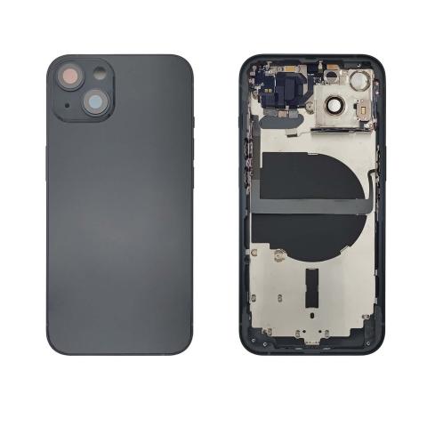 Back Housing W/ Small Parts Pre-Installed For iPhone 13-Midnight