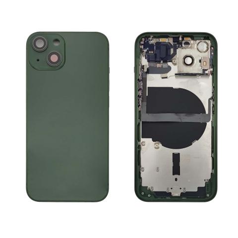 Back Housing W/ Small Parts Pre-Installed For iPhone 13- Alpine Green