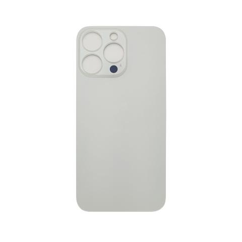 Back Glass For iPhone 13 Pro (Large Camera Hole) - Silver