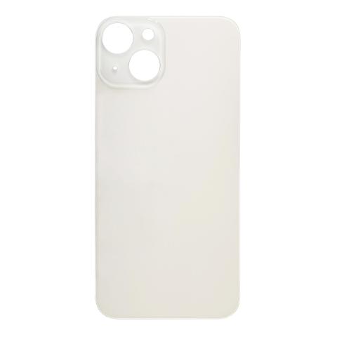 Back Glass For iPhone 14 (Large Camera Hole) - Starlight