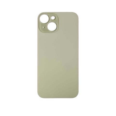 Back Glass For iPhone 15 (Large Camera Hole) - Yellow