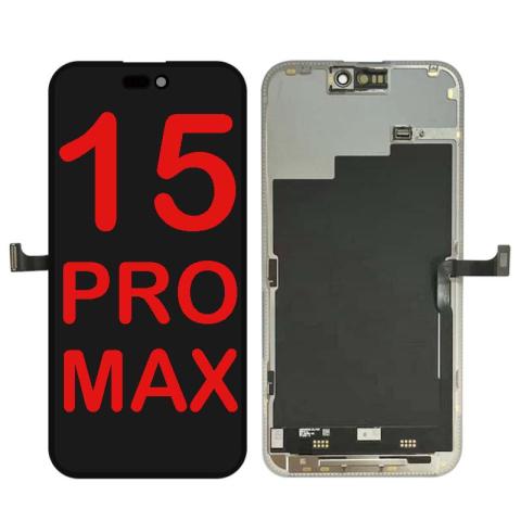 OLED Assembly For iPhone 15 Pro Max (Refurbished)-Black 