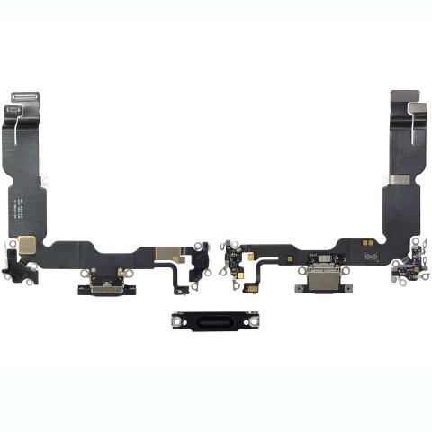 Charging Port with Flex Cable for iPhone 15 Plus (Premium) - Blue