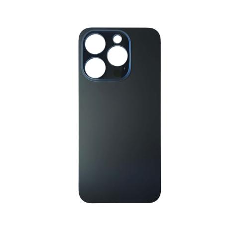 Back Glass For iPhone 15 Pro (Large Camera Hole) - Blue Titanium