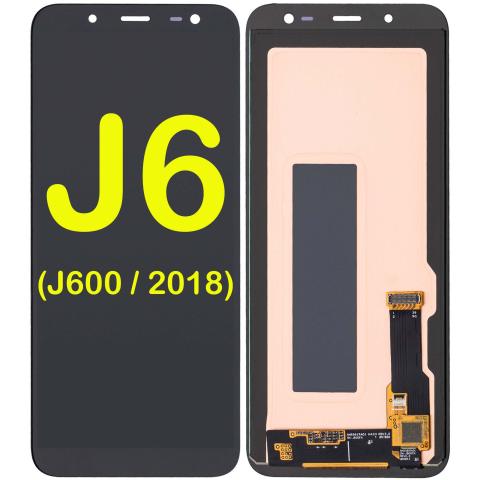 OLED LCD Assembly Without Frame for Samsung Galaxy J6 (J600 2018)-Black 