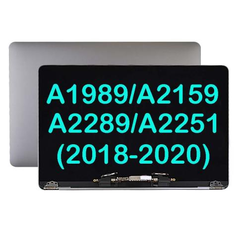 Complete LCD Screen Digitizer Assembly for MacBook Pro Touch Bar 13" (A1989 2018/2019) / Pro 13" (A2159 2019) (A2289 / 2251 2020) ( Aftermarket Plus) - Space Gray
