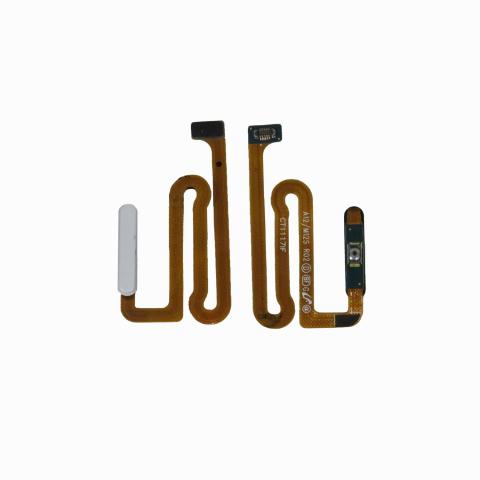 Fingerprint Reader with Power Button Flex Cable for Galaxy A12 (A125 2020)-White