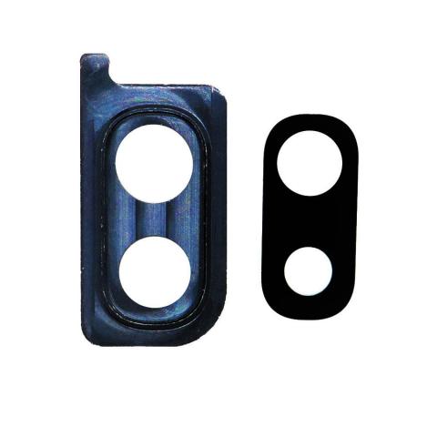 Back Camera Lens With Cover Bezel Ring (black) for Galaxy A30 (A305 2019)