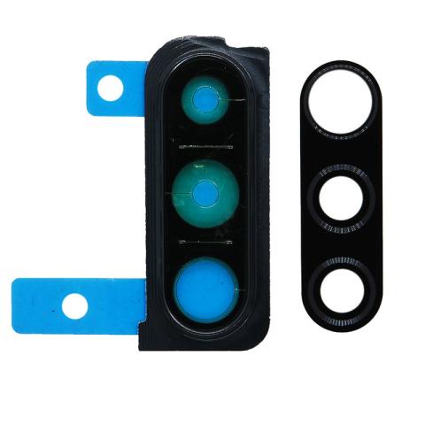 Back Camera Lens With Cover Bezel Ring (black) for Galaxy A30S (A307 2019)