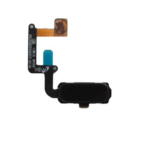 Fingerprint Reader with Flex Cable for Galaxy A3 (A320 2017), A5 (A520 2017), A7 (A720 2017)-Black