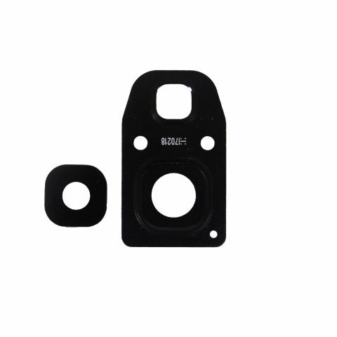 Back Camera Lens with Cover Bezel Ring (black) for Galaxy A3 (A320 2017)