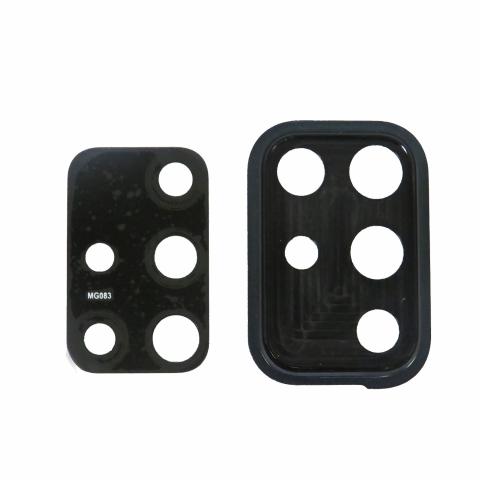 Back Camera Lens With Cover Bezel Ring (black) for Galaxy A71 (A715 2020)