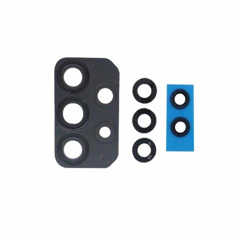 Back Camera Lens with Cover Bezel Ring (black) for Galaxy A72 (A725 2021)