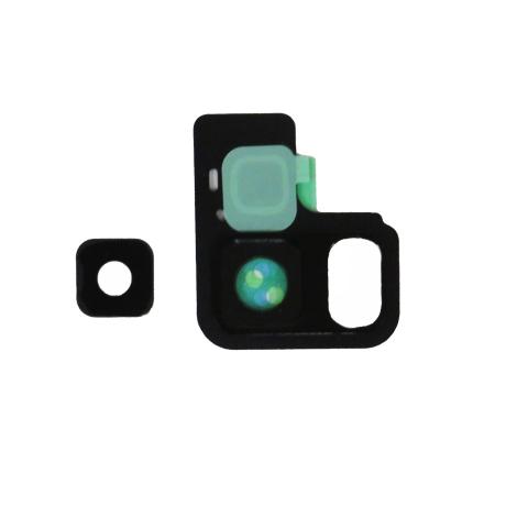 Back Camera Lens With Cover Bezel Ring (black) for Galaxy A8 plus (A730 2018)