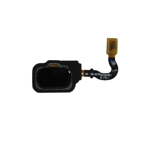 Home Button with Flex Black for Galaxy A8 plus (A730 2018), A8 (A530 2018)