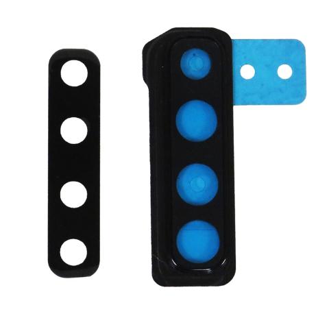 Back Camera Lens with Cover Bezel Ring (black) for Galaxy A9 (A920 2018)