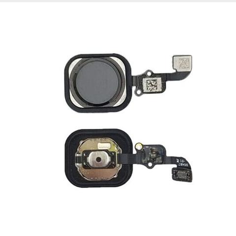 Home Button With Flex for iPhone 6S, iPhone 6S Plus - Black 