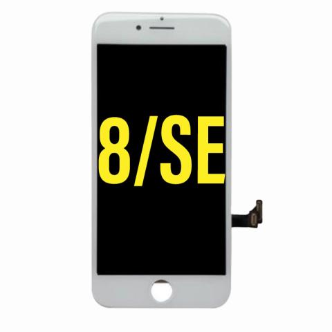 LCD Assembly For iPhone 8/ SE (2020)/ (Extremely Quality AM)-White