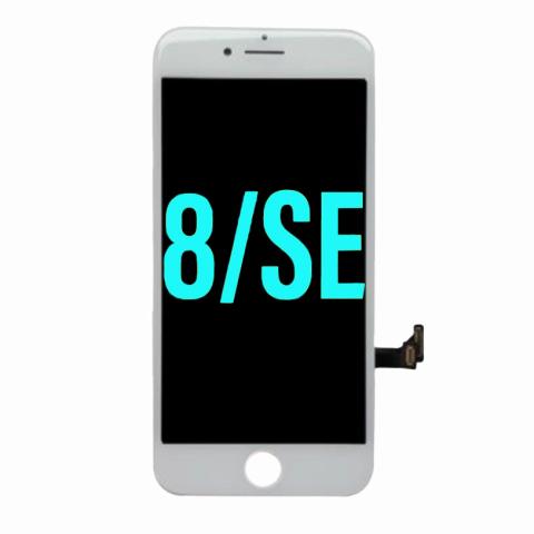 LCD Assembly For iPhone 8 (Aftermarket Plus)-White