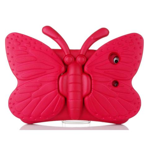 iPad 6 (2018) / iPad 5 (2017) / Air 2 / Air 1 / Pro 9.7 Butterfly Shockproof Case - Red (Ground Shipping Only)