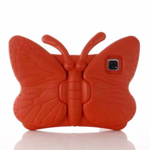 iPad Pro 11 4th (2022) / 3rd (2021) / 2nd (2020) / 1st (2018) / iPad 10 (2022) / Air 5 / Air 4 Butterfly Shockproof Case - Red (Ground Shipping Only)