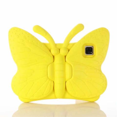 iPad Pro 11 4th (2022) / 3rd (2021) / 2nd (2020) / 1st (2018) / iPad 10 (2022) / Air 5 / Air 4 Butterfly Shockproof Case - Yellow (Ground Shipping Only)